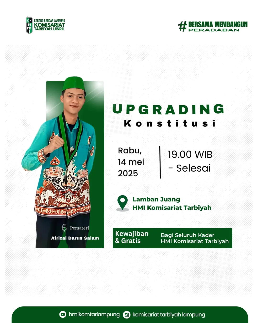 UPGRADING KONSTITUSI