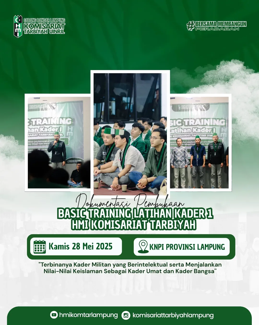 BASIC TRAINING LATIHAN KADER 1 